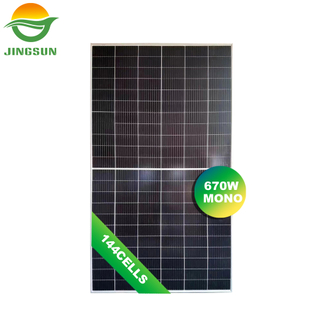 Jingsun Half-cell 132cells 210mm 670W Mono Solar Panel